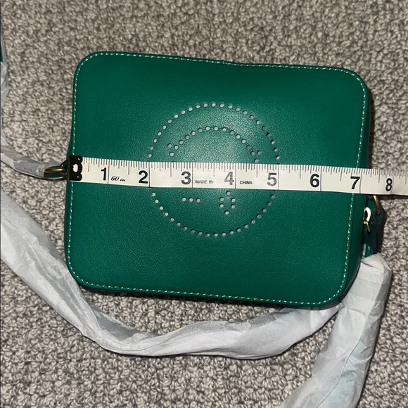 BRAND NEW ANYA HINDMARCH Crossbody Wink Tassle Bag Emerald Circus - Picture 14 of 14